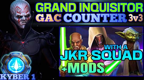 grand inquisitor swgoh counter.